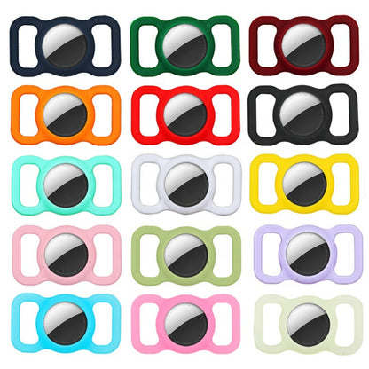All 15 TailTrace AirTag dog collar mount colours