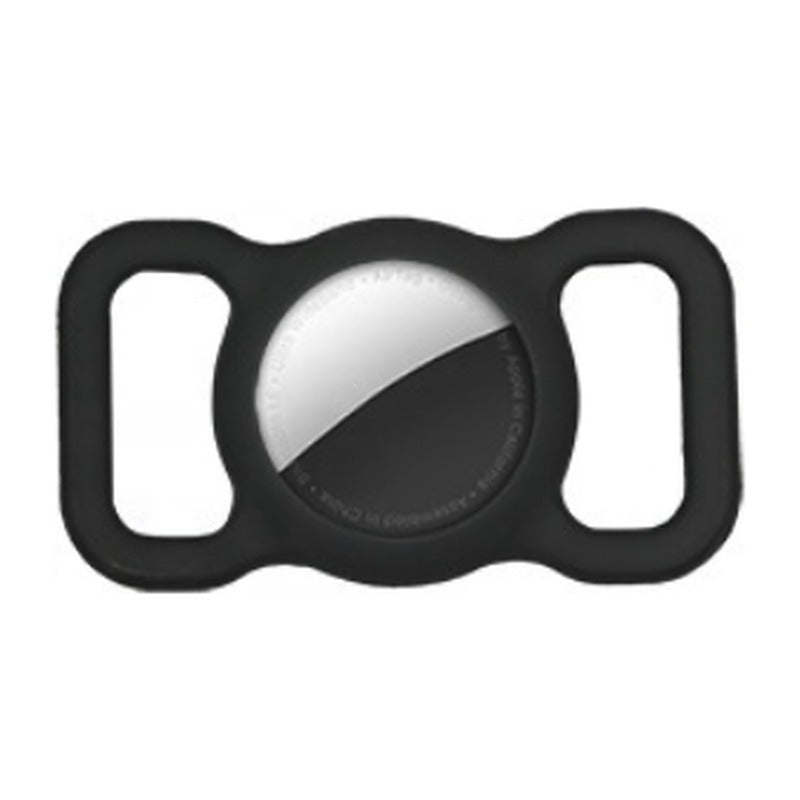 TailTrace AirTag dog collar mount in Black