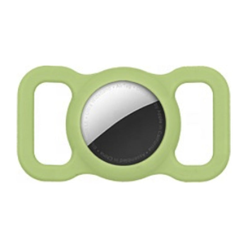 TailTrace AirTag dog collar mount in Sage