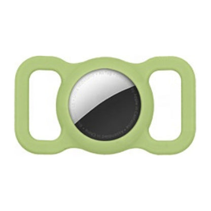 TailTrace AirTag dog collar mount in Sage
